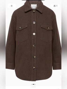 Aritzia Ganna Shirt Jacket